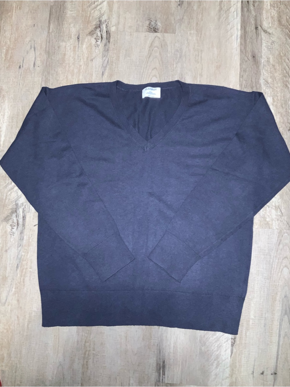 (Bin 1) Old Navy, navy blue long sleeve crew neck sweater, Size S Tall